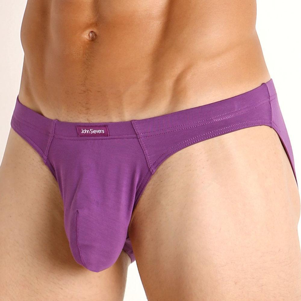 LUX Natural Pouch Power Purple Low Rise Brief by John Sievers