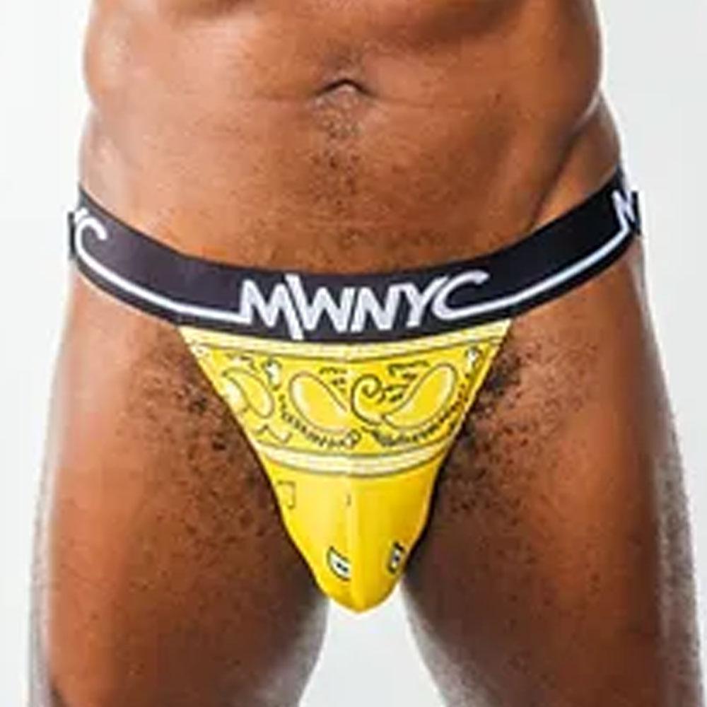 Yellow Hanky Jockstrap by MWearNYC
