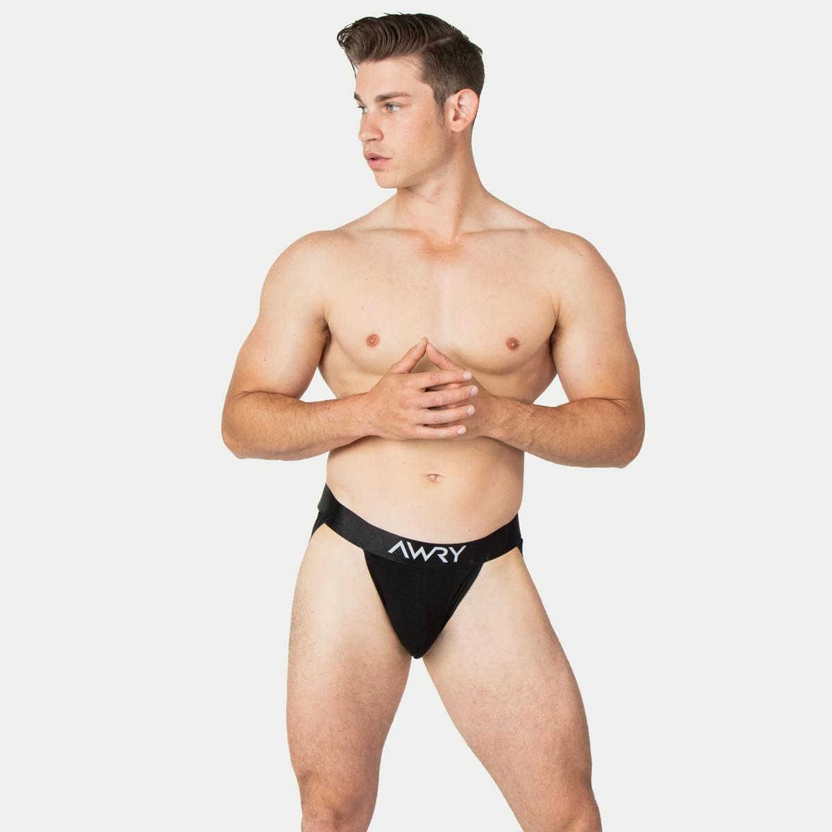 ACTION Black Jockstrap by Awry Menswear