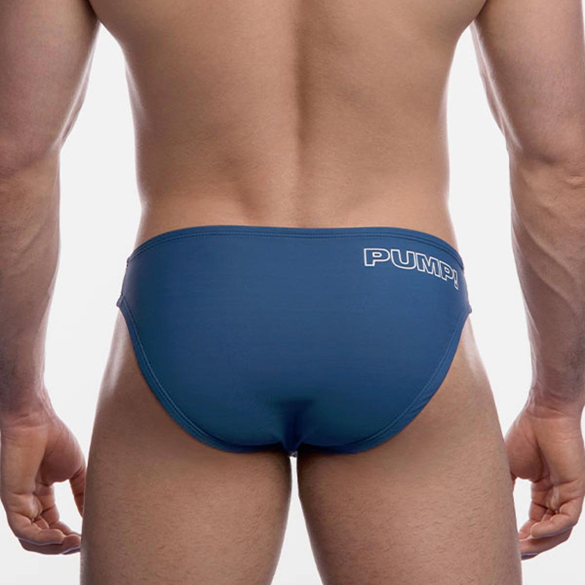Blue Water Cheeky Swim Brief by PUMP!
