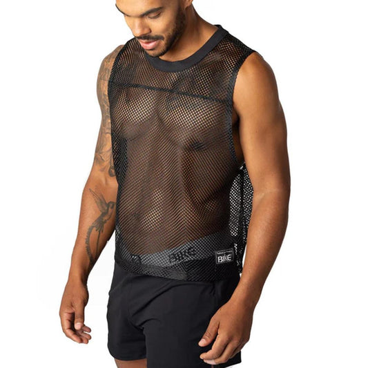Black Sleeveless Practice Jersey by Bike Athletic