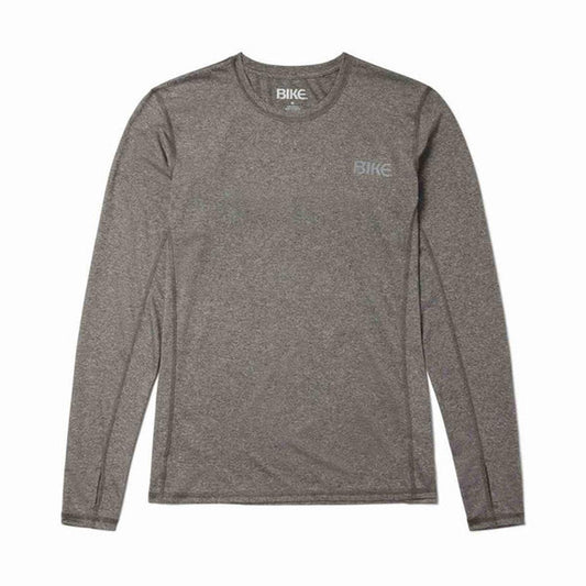 Gray Shadow Active Long Sleeve Shirt by Bike Athletic