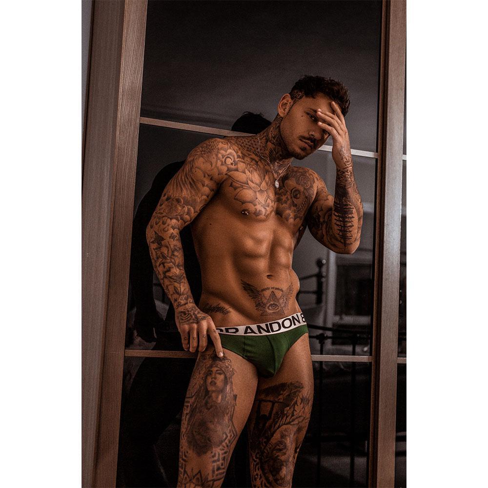 Green Brief by Bill & Brandon Underwear
