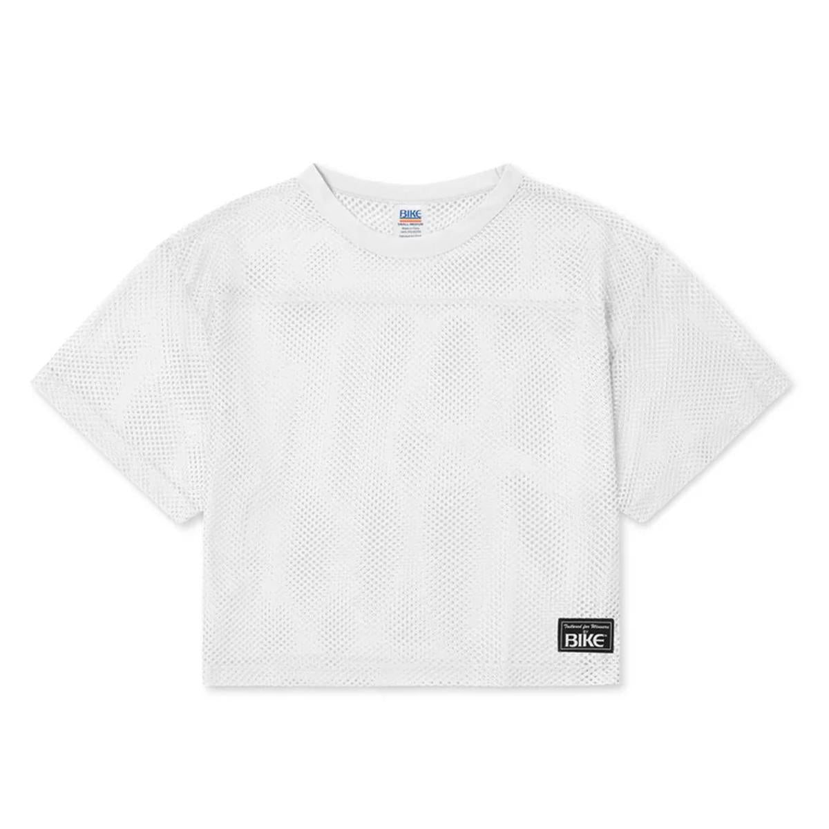 White Short Sleeve Practice Jersey by Bike Athletic