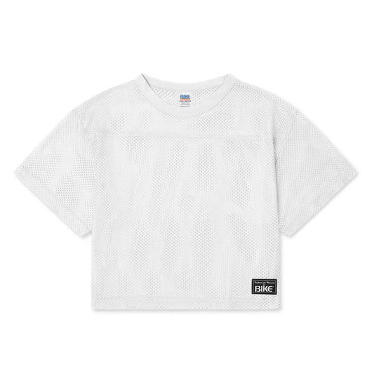 White Short Sleeve Practice Jersey by Bike Athletic