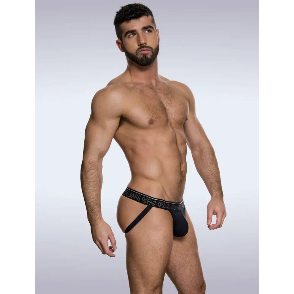 Black Bamboo Jockstrap by Garcon (GM22-BLK-JOCK)