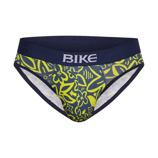 Flower Party Stretch Cotton Brief by Bike Athletic