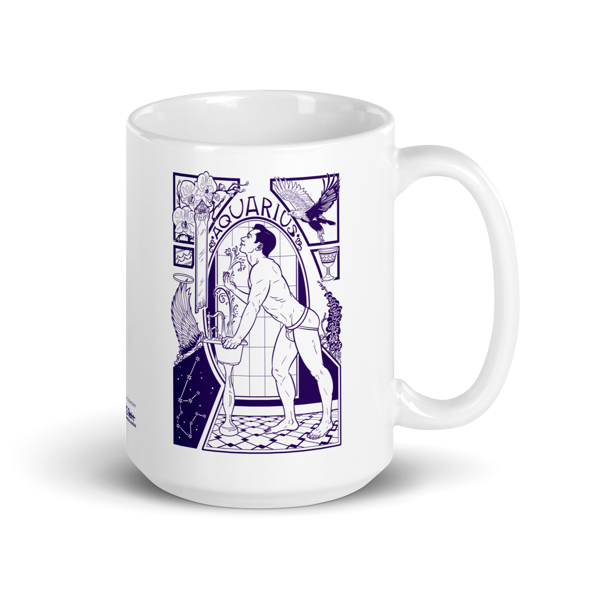 Aquarius Zodiac Collection 15oz Coffee Mug