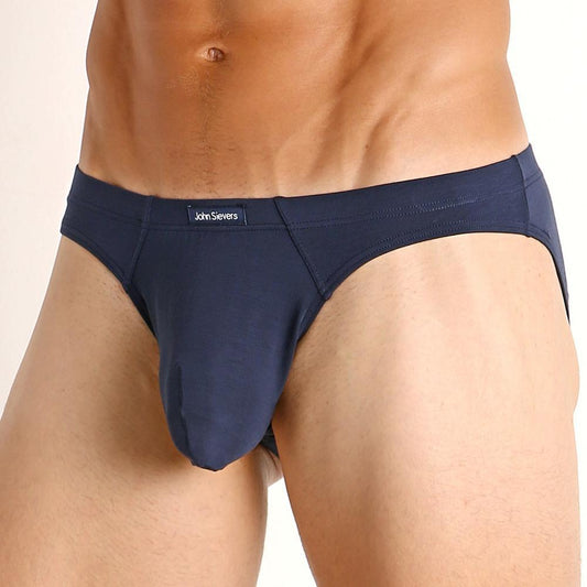 LUX Natural Pouch Midnight Blue Low Rise Brief by John Sievers