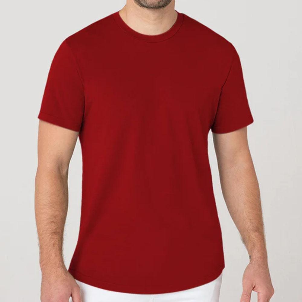 Softest T-Shirt in Claret by Swet Tailor (ST-3003)