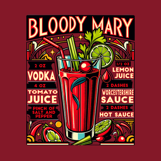 Bloody Mary Maroon T-Shirt