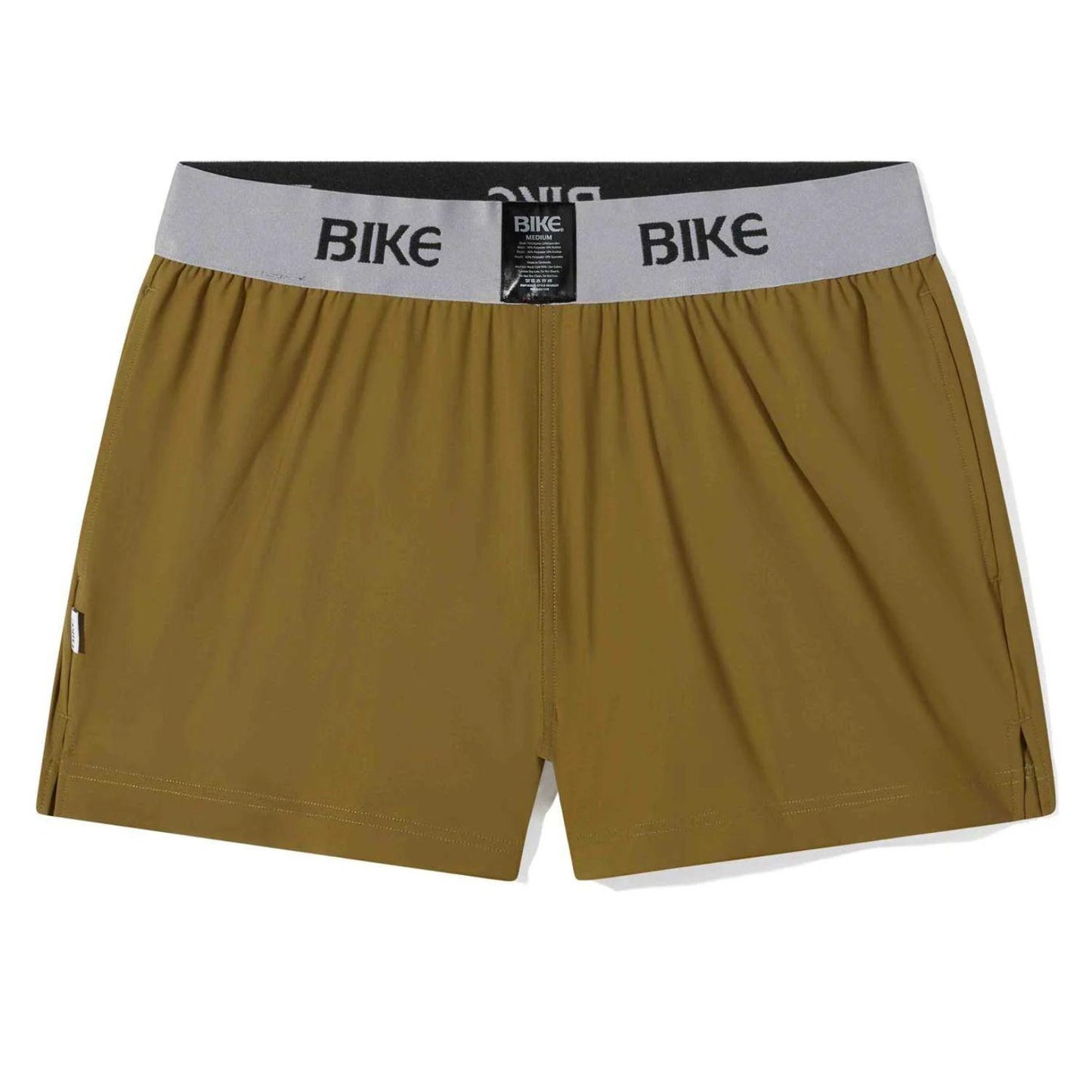 Khaki Jock Short by Bike Athletic