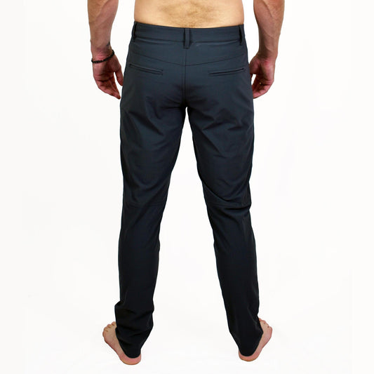 Charcoal Light Weight 5-Pocket Tech Pants
