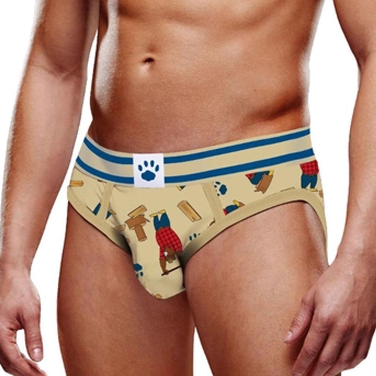 Lumber Bear Briefs by Prowler Red