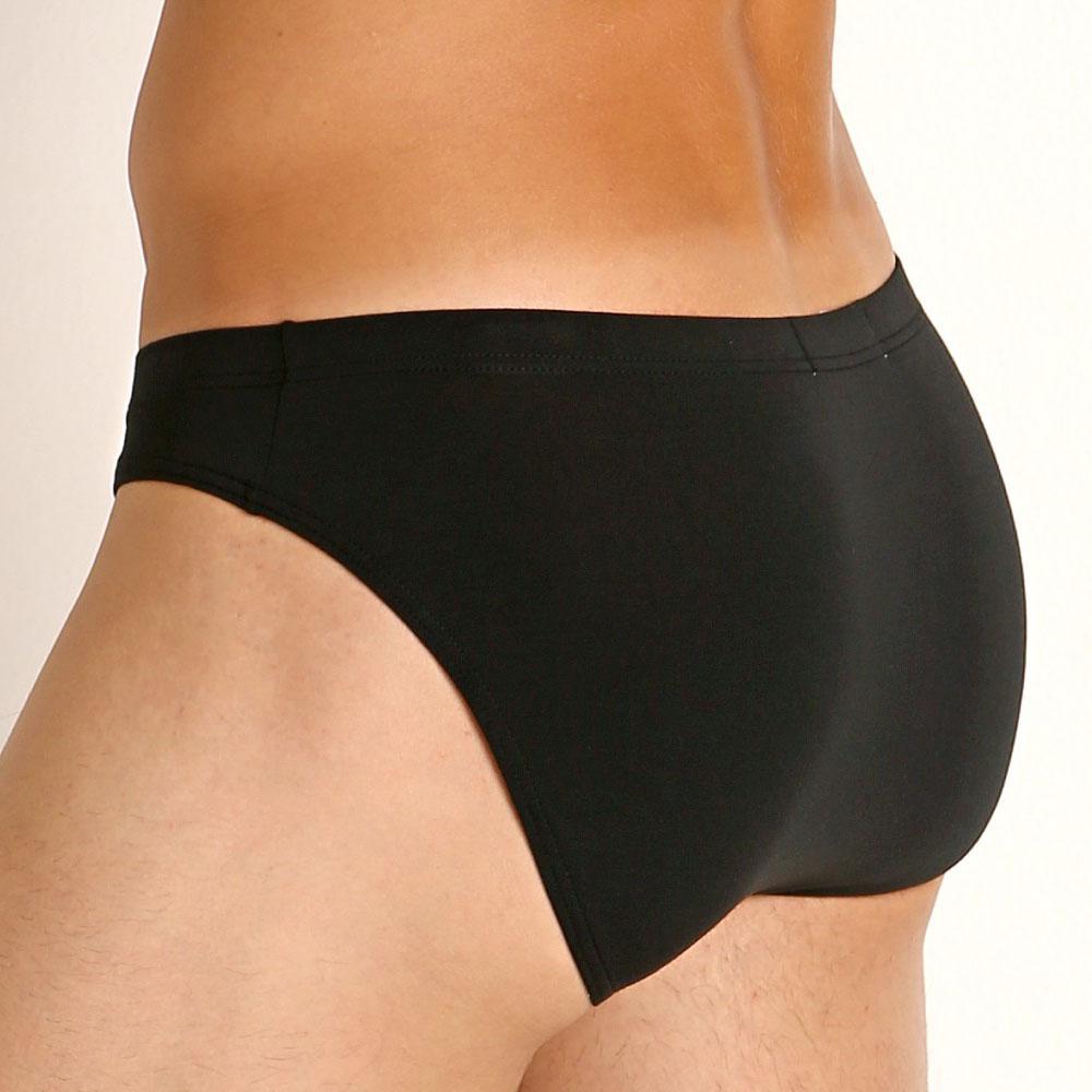 LUX Natural Pouch Black Low Rise Brief by John Sievers