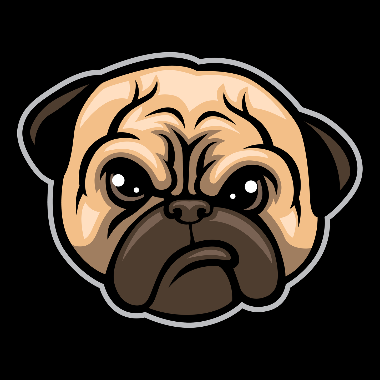 Pug Life T-Shirt by Assassin Menswear