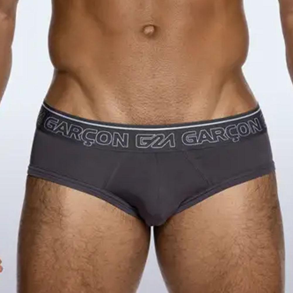 Grey Bamboo Brief by Garcon (GM21-GREY-BF)