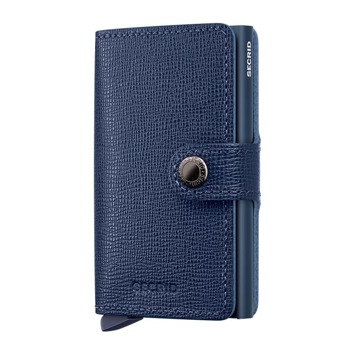 Crisple Navy Miniwallet by Secrid Wallets