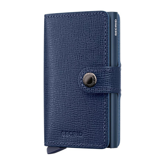Crisple Navy Miniwallet by Secrid Wallets