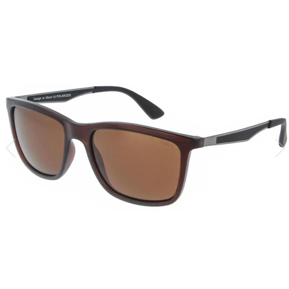 Sendak Brown with Brown Lens Polarized Sunglasses by Floats Eyewear (F4275)
