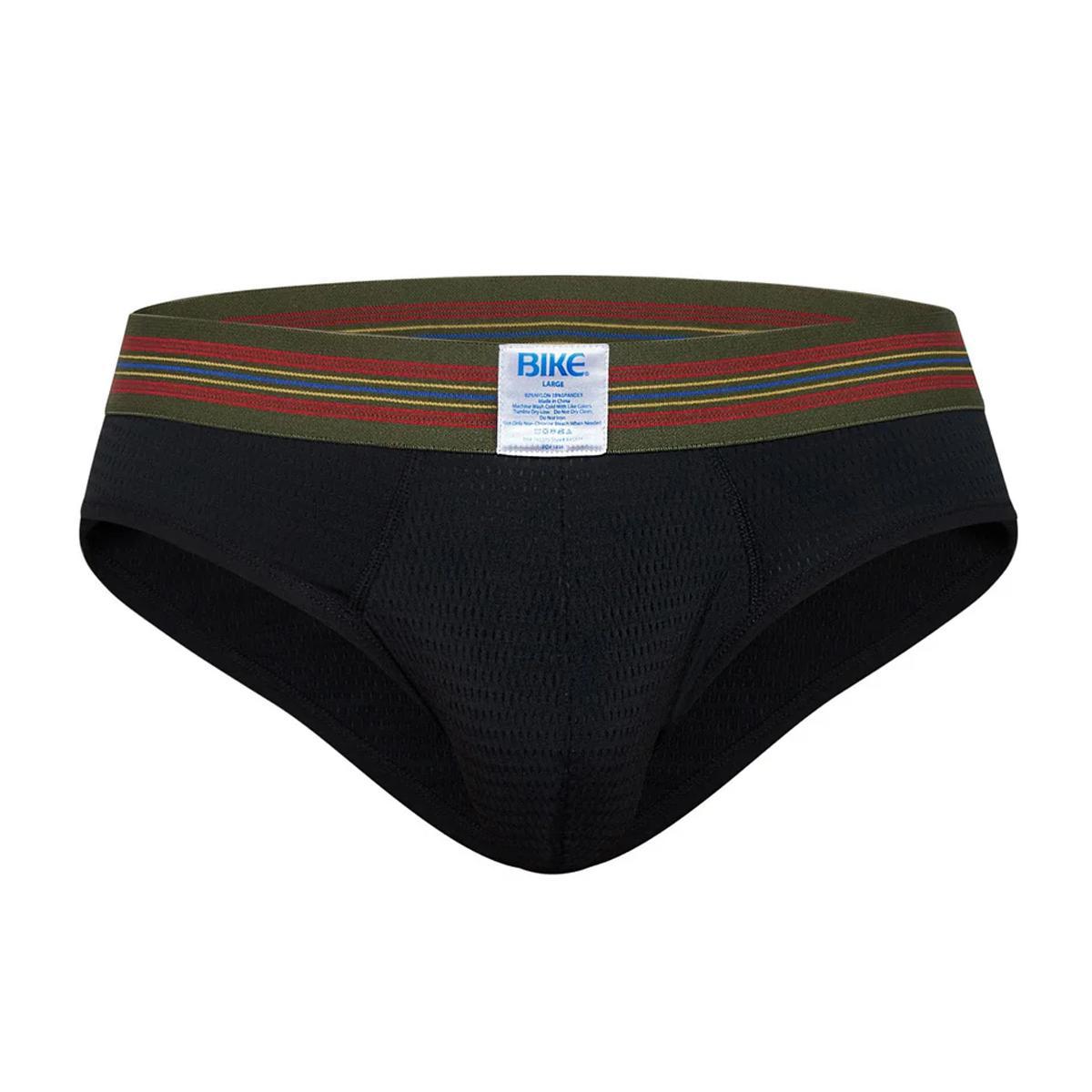 Black Mesh Brief  by Bike Athletic