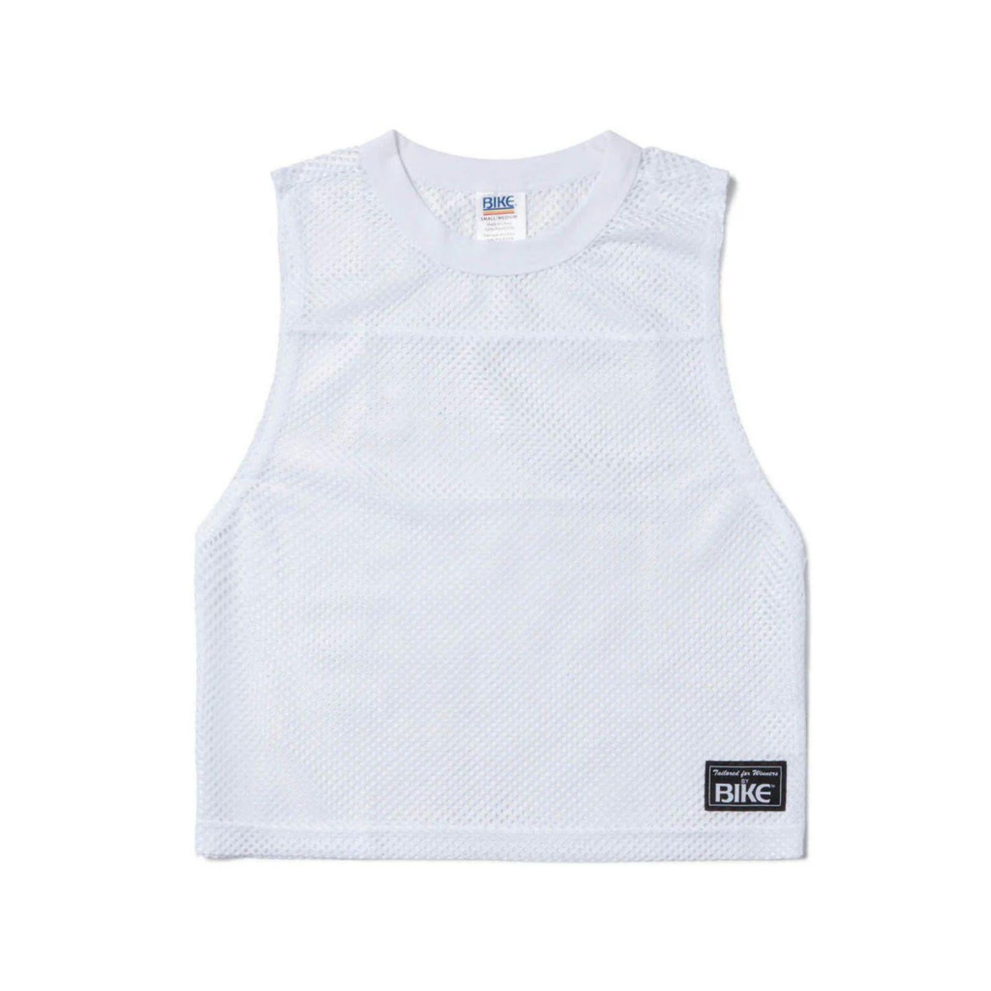 White Sleeveless Practice Jersey by Bike Athletic