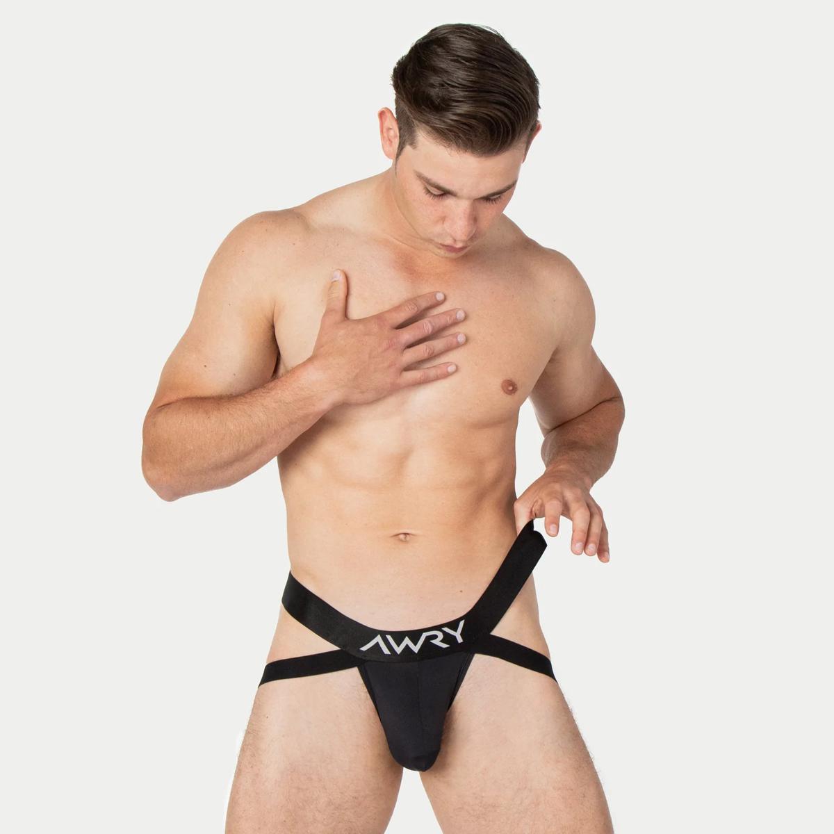 APEX Black Jock Thong by Awry Menswear