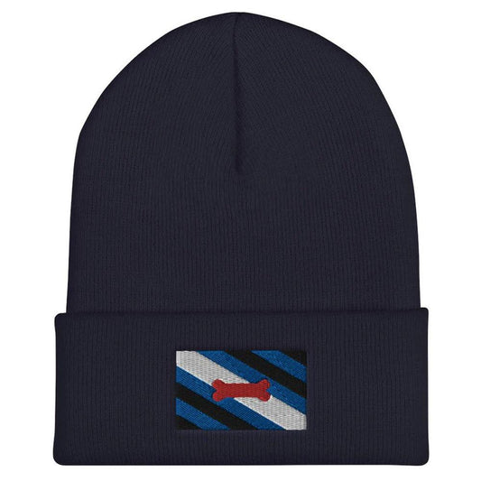 Pup Pride Navy Beanie by Swish Embassy
